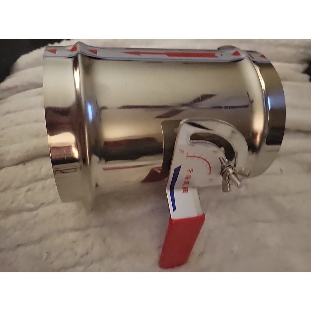 5‎ Inch,Duct Manual Volume Backdraft Damper for HVAC Vent Damper